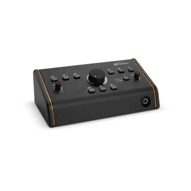 palmer-monicon-l-aktiver-passiver-studiomonitor-controller-schwarz image 1