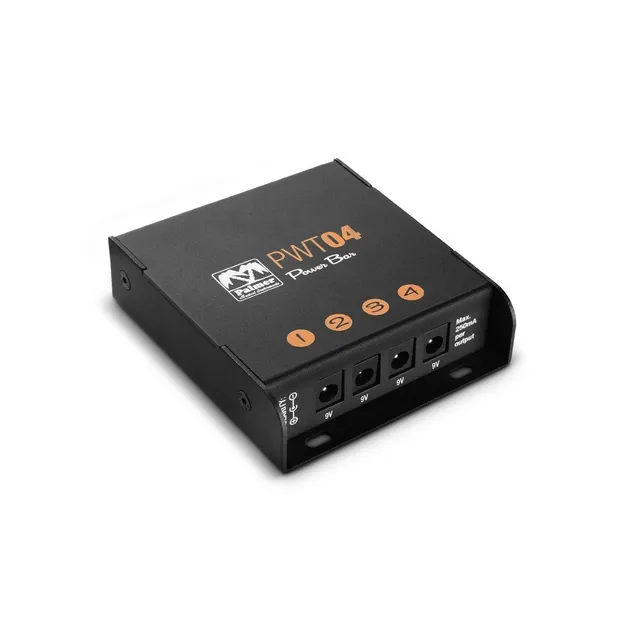 palmer-pwt04-universalnetzteil-f-r-pedalboards-4-isolierte-ausg-nge-1000-ma image 1