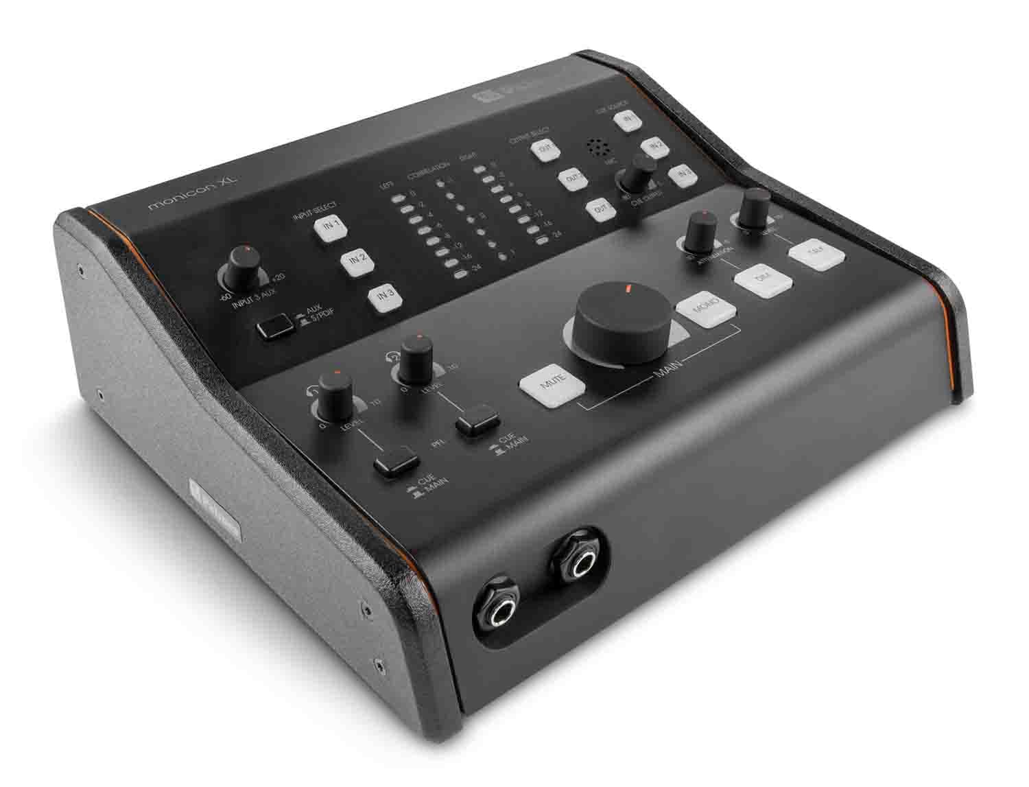 palmer-monicon-xl-aktiver-studiomonitor-controller-pult-design-schwarz image 6