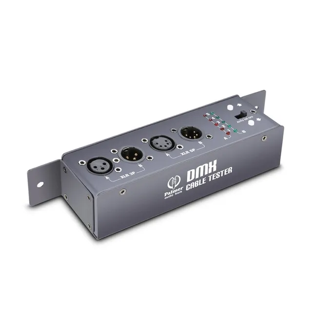 palmer-mct-dmx-kabeltester-f-r-3-pol-5-pol-dmx-und-xlr-grau image 1
