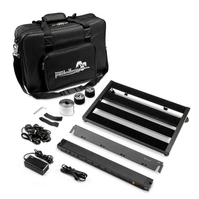 palmer-pedalbay-40-pb-set-pedalboard-40-cm-mit-powerbar-8-ausg-nge image 1