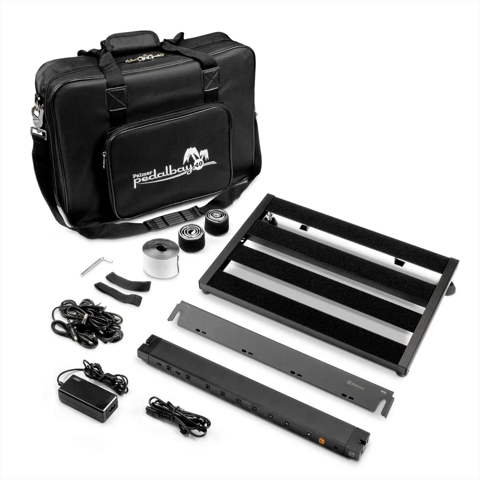palmer-pedalbay-40-pb-set-pedalboard-40-cm-mit-powerbar-8-ausg-nge image 1