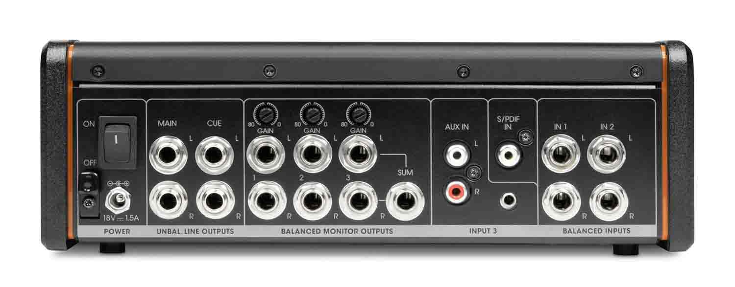 palmer-monicon-xl-aktiver-studiomonitor-controller-pult-design-schwarz image 4