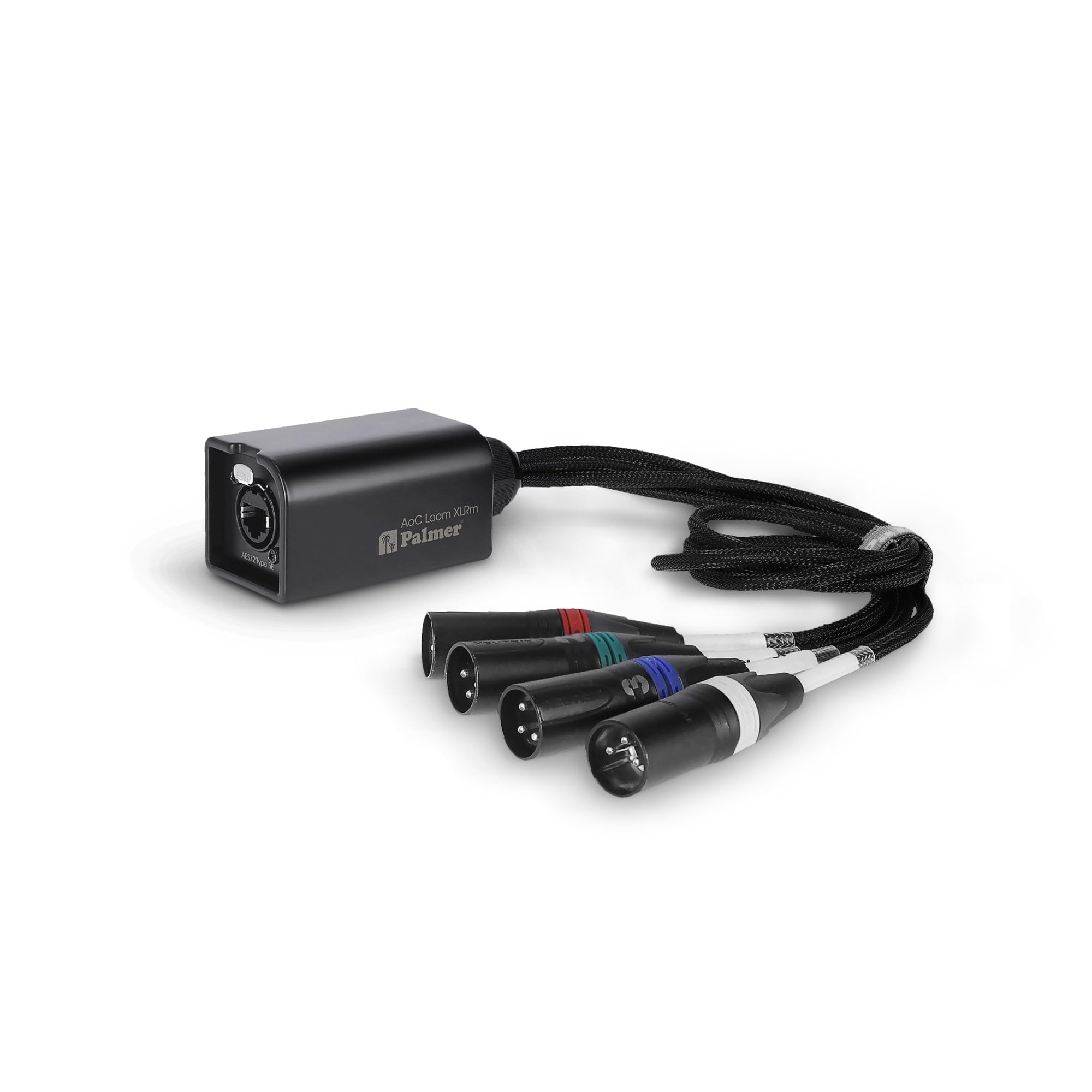 palmer-aoc-loom-xlrm-audio-over-cat-multicore-adapterkabel-ethercon-auf-4x-xlr-m image 1