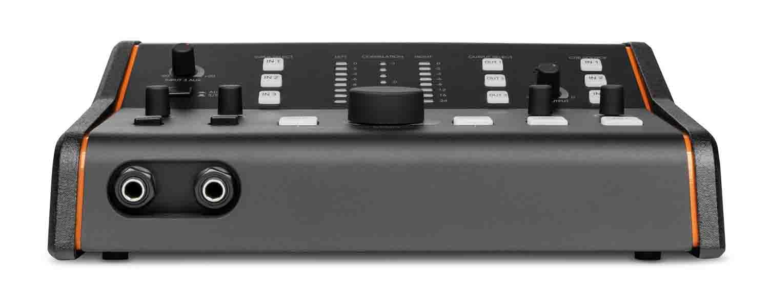 palmer-monicon-xl-aktiver-studiomonitor-controller-pult-design-schwarz image 3