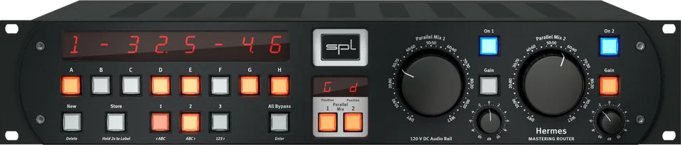 spl-hermes-mastering-router-patchbay-professional-fidelity image 1