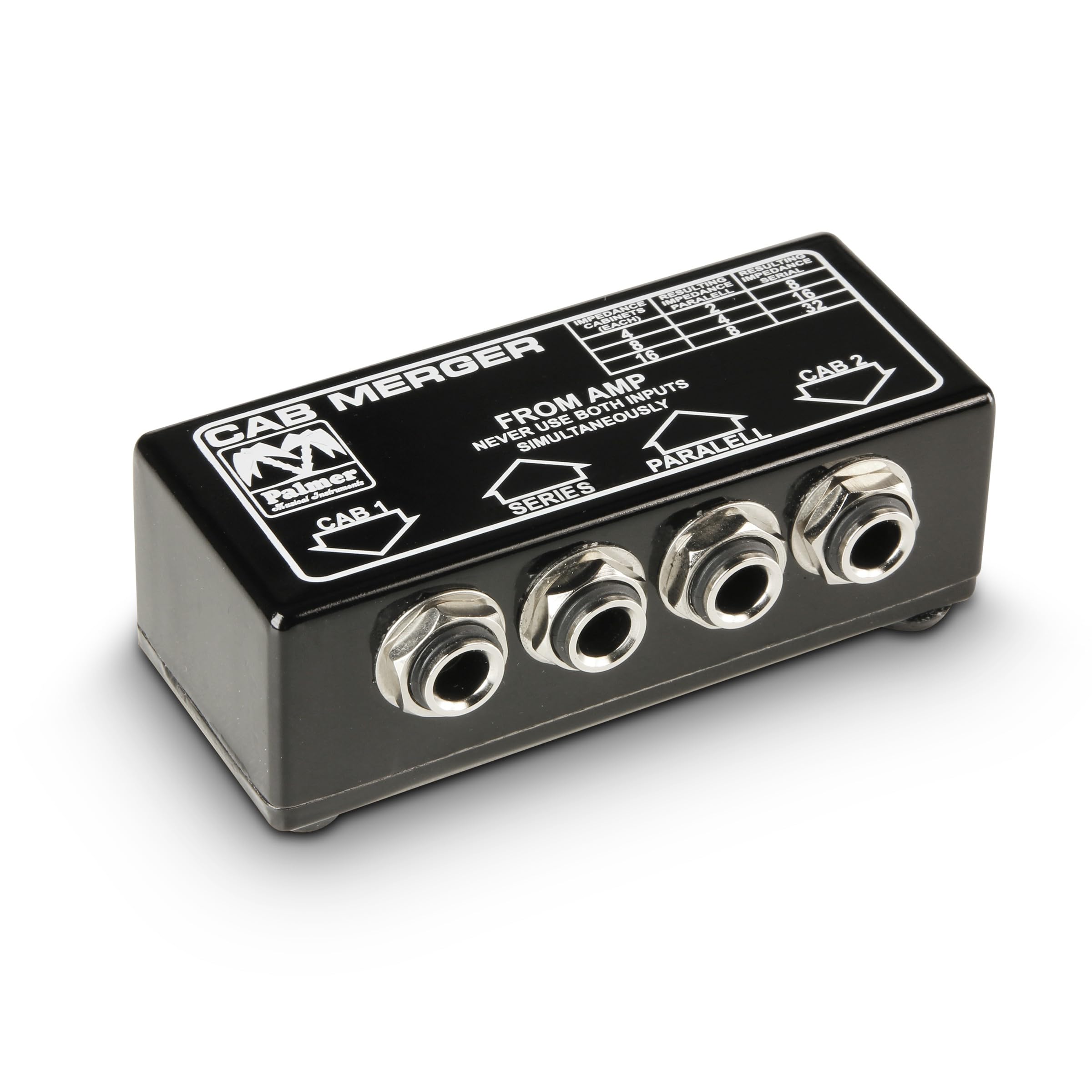palmer-cab-m-passiver-summierer-f-r-gitarrenboxen-schwarz image 1