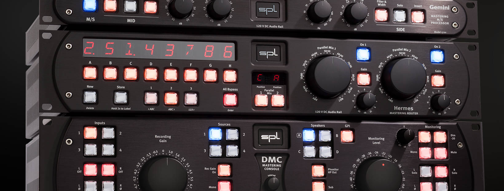 spl-hermes-mastering-router-patchbay-professional-fidelity image 2