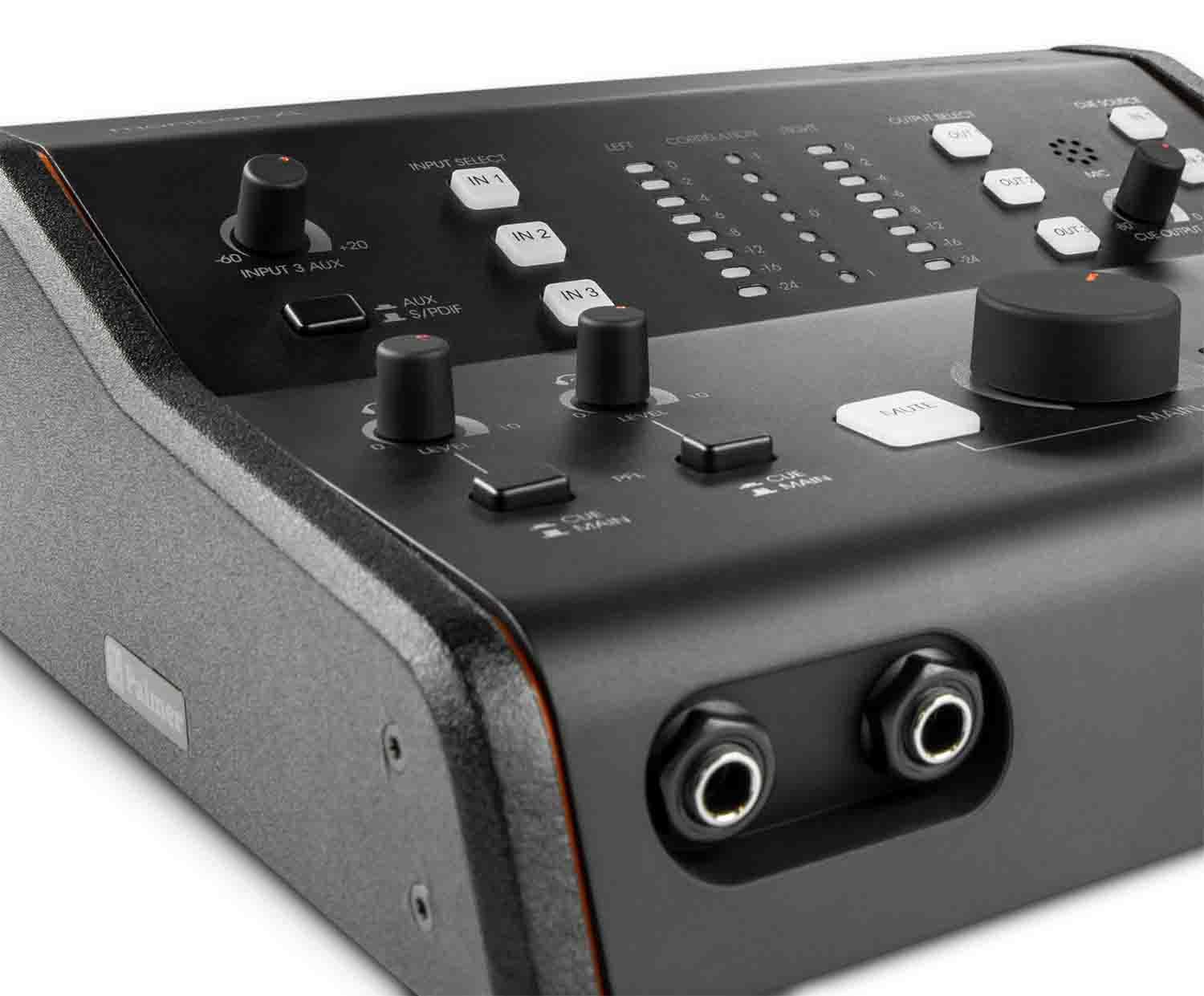 palmer-monicon-xl-aktiver-studiomonitor-controller-pult-design-schwarz image 7